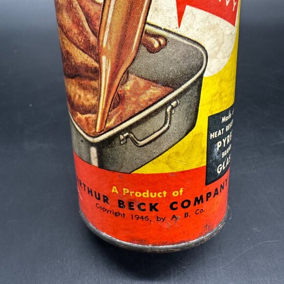 Vintage Turkey Baster 1940s Artbeck Pyrex Glass Thanksgiving Decor Retro Kitchen - Picture 11 of 15